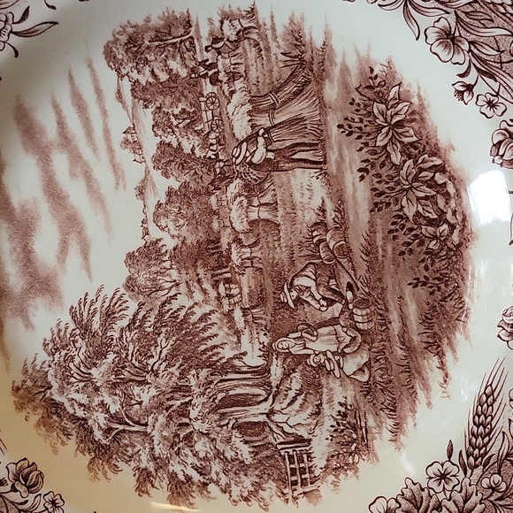 Harvest Dinner Plate From Currier & Ives - Picture 4 of 10